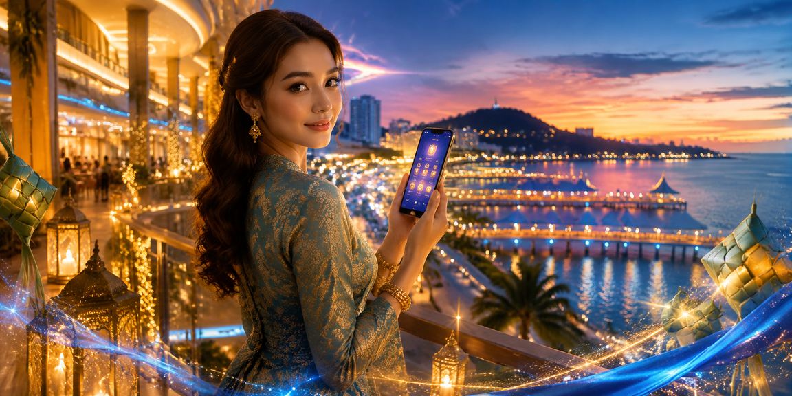 Aplikasi kasino Malaysia Hari Raya — suasana festif kasino langsung nasib888